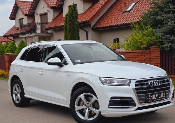 Audi Q5 cena 125458 przebieg: 155000, rok produkcji 2018 z Bystrzyca Kłodzka małe 781